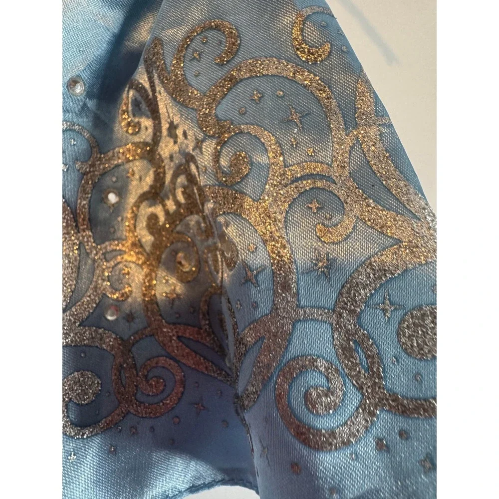 Disney Princess Cinderella Royal Shimmer Doll Blue Glitter Gown‎ Mattel